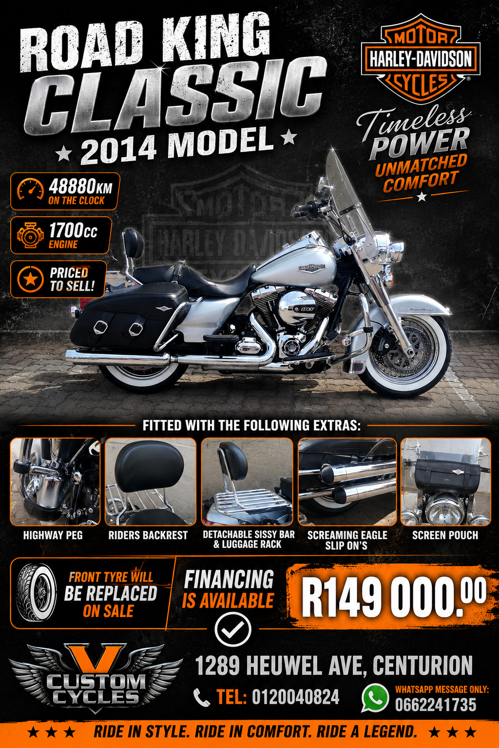 Used 2014 Harley Davidson Road King - Private Seller Used 2014 Harley Davidson Road King - Private Seller
