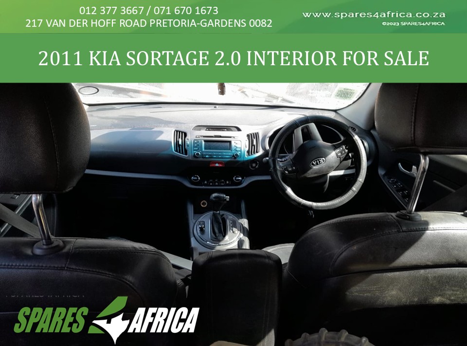 Kia Sportage 2.0 2011 Used Interior - Private Seller Kia Sportage 2.0 2011 Used Interior - Private Seller