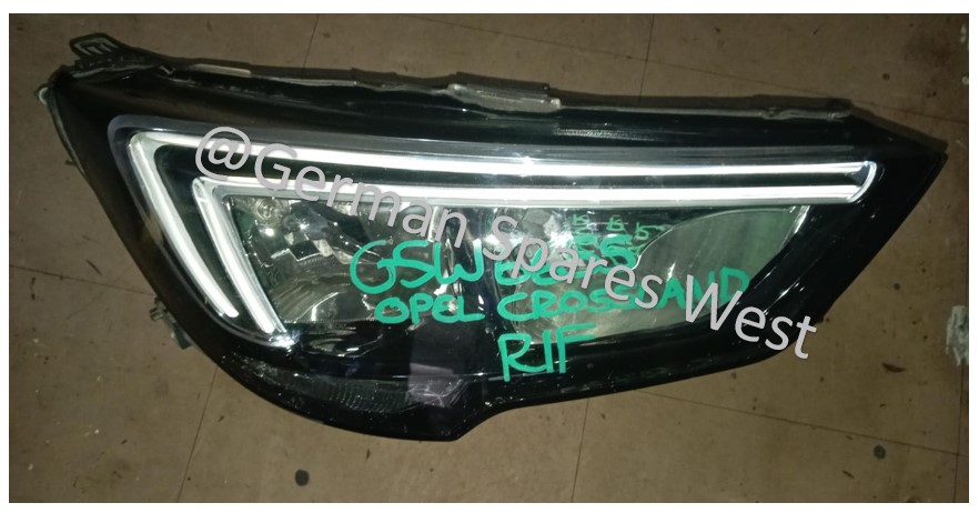 OPEL CROSSLAND X 2018 USED RIGHT HEADLIGHT FOR SALE - Private Seller