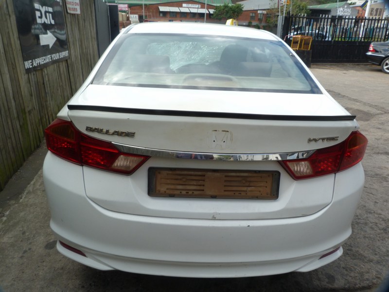 Honda Ballade 1.5 Manual L15Z White - 2014 SPARESBOYZ STRIPPING FOR SPARES - Private Seller