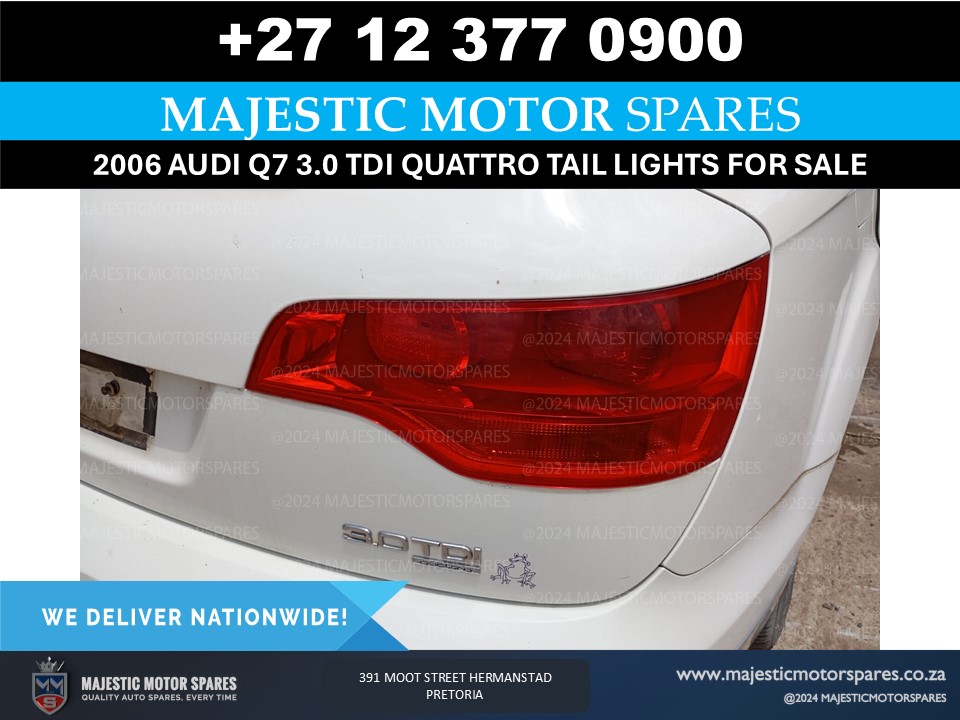Audi Q7 3.0 TDI Tail Lights Used OEM Rear Lights for Sale Audi Q7 3.0 TDI Tail Lights Used OEM Rear Lights for Sale