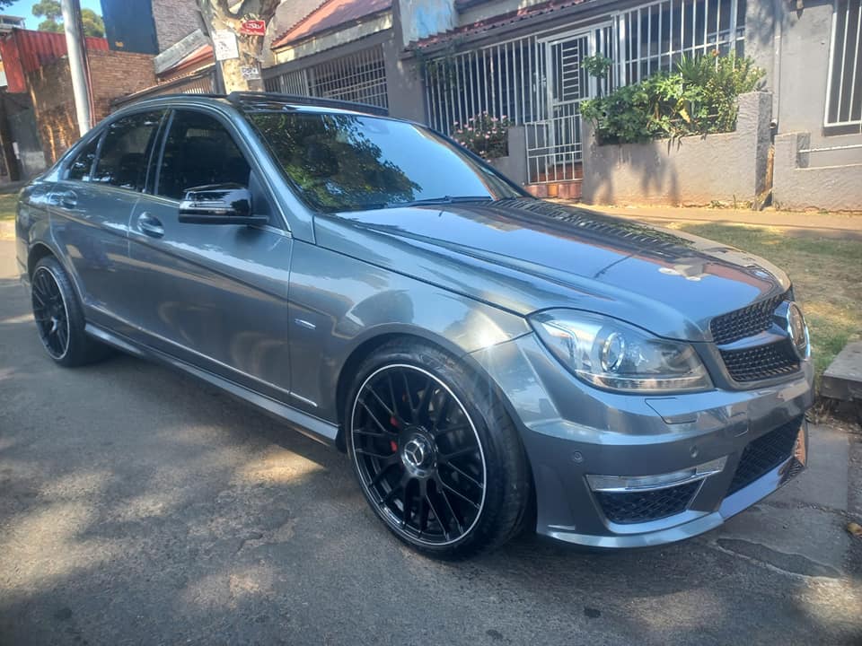 2012 MERCEDES BENZ C350 V6 PETROL, AUTOMATIC, GREY COLOR, 97000KMS