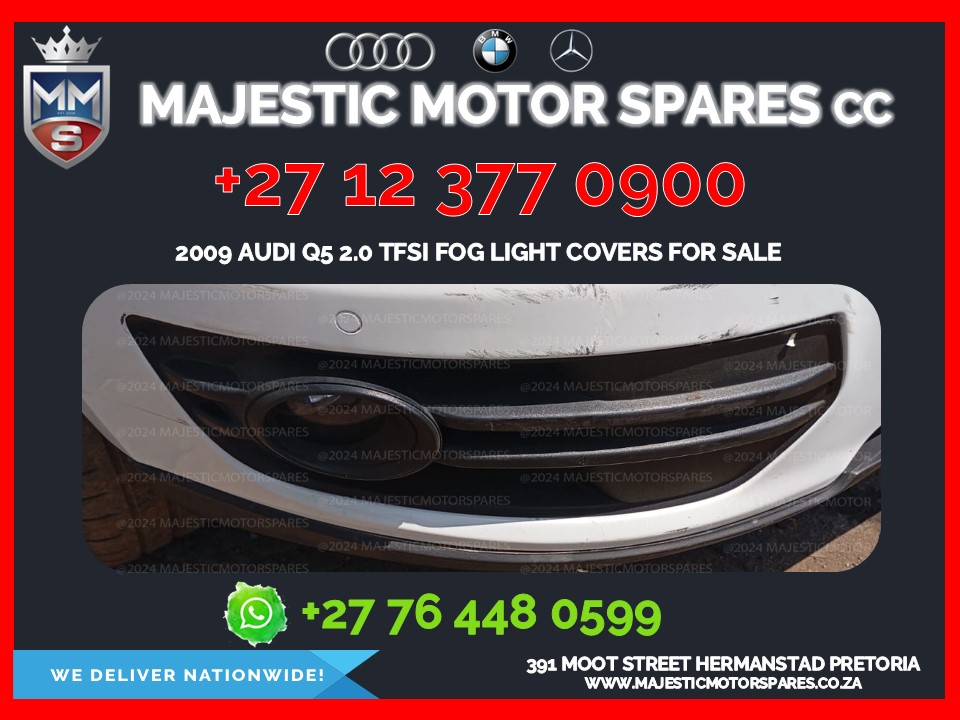2009 AUDI q5 2.0 tfsi fog light covers for sale - used oem parts - Private Seller 2009 AUDI q5 2.0 tfsi fog light covers for sale - used oem parts - Private Seller