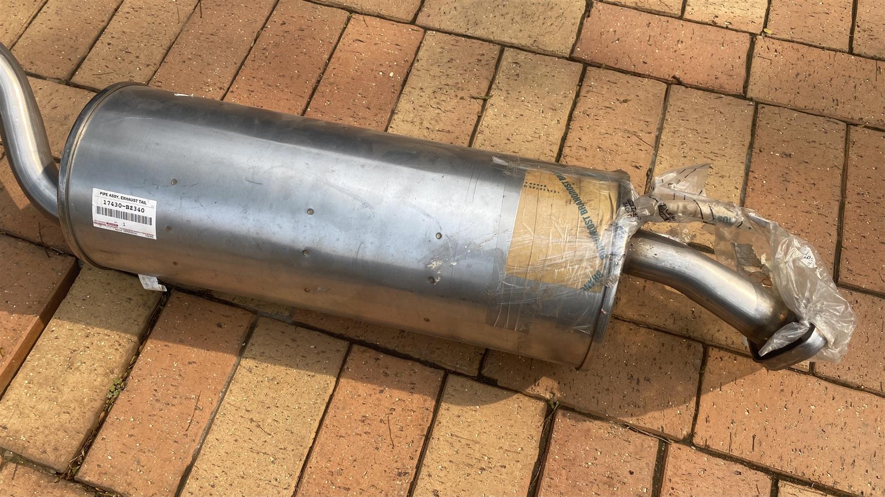 2018 TOYOTA AVANZA EXHAUST PIPE FOR SALE. BRAND NEW - Private Seller