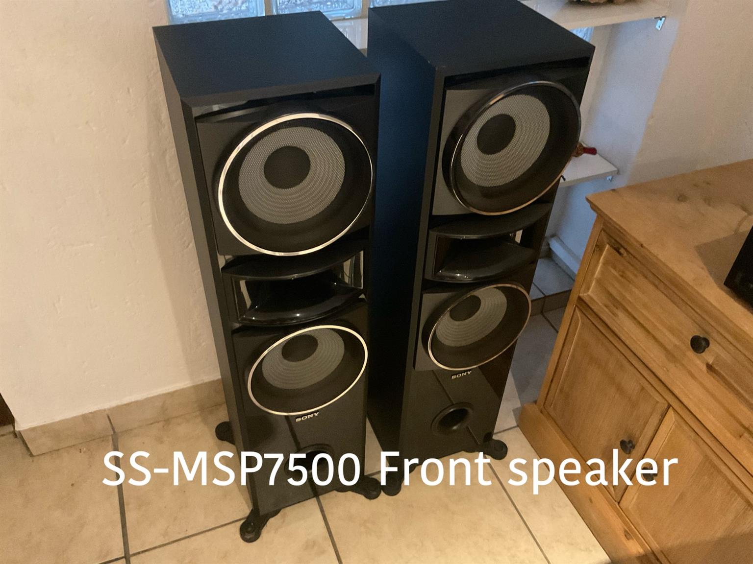 Selling Sony Mgongo 7.2 HiFi set-all parts sold separately