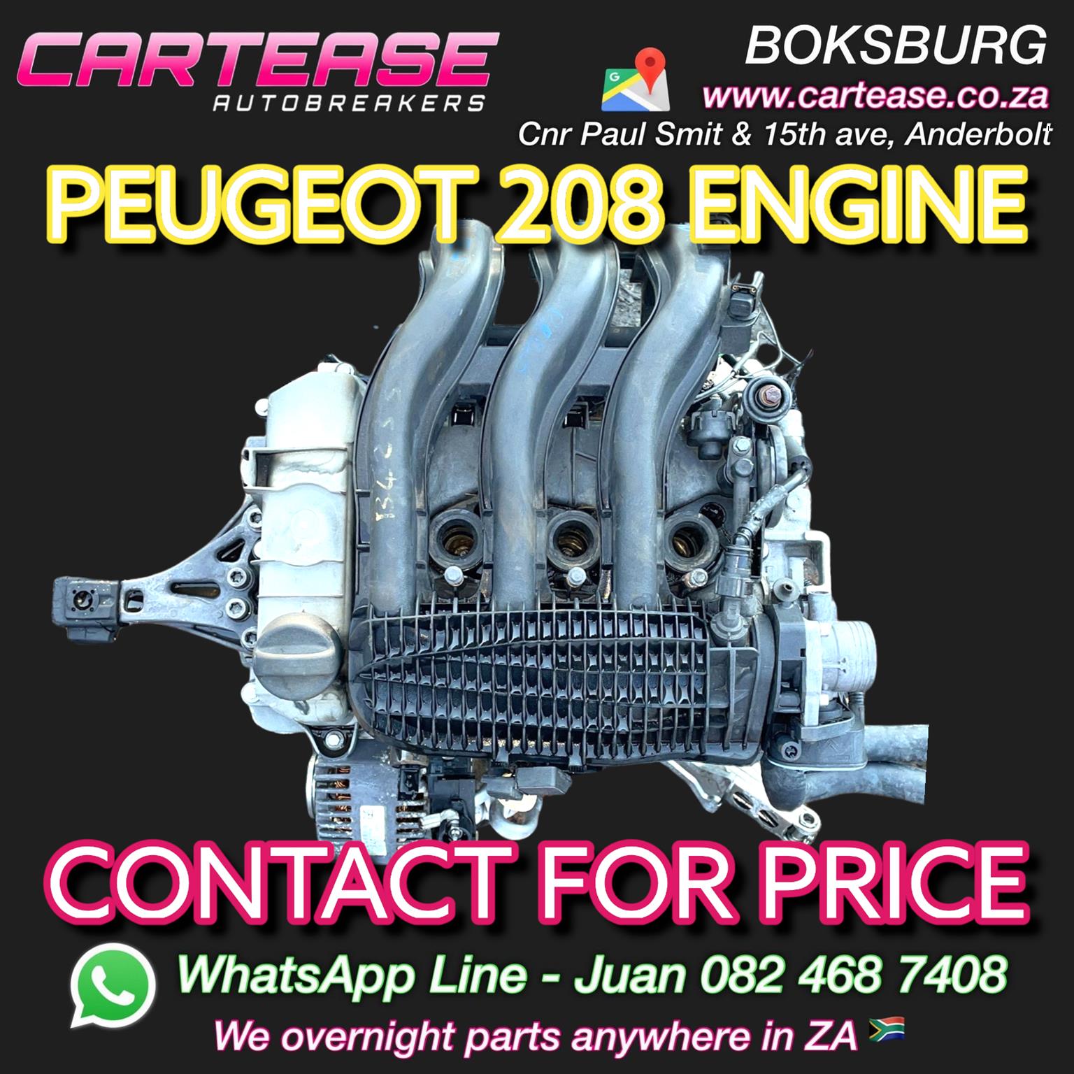 PEUGEOT 208 ENGINE - Private Seller