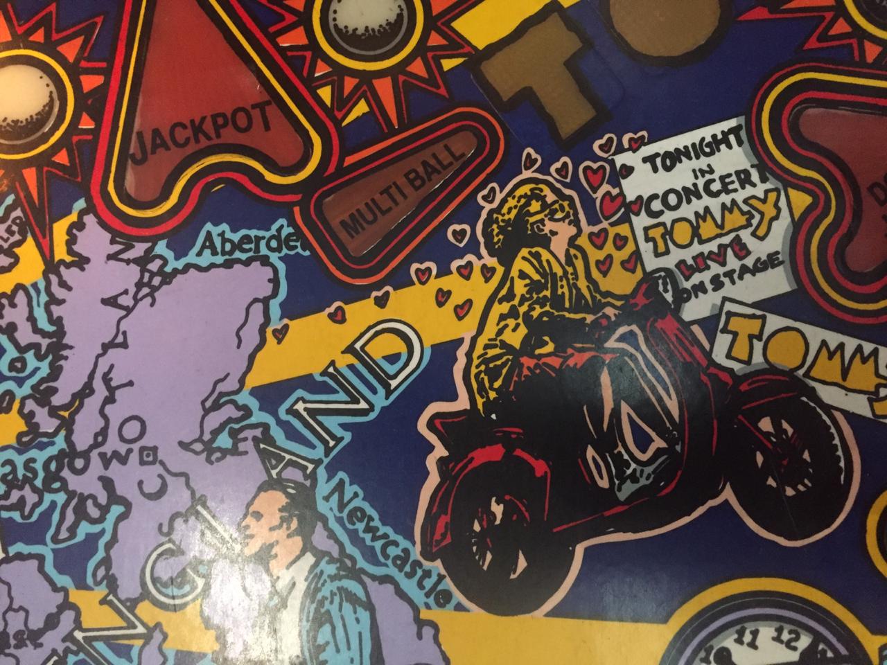 Tommy the Whooo Pinball Machine for Sale