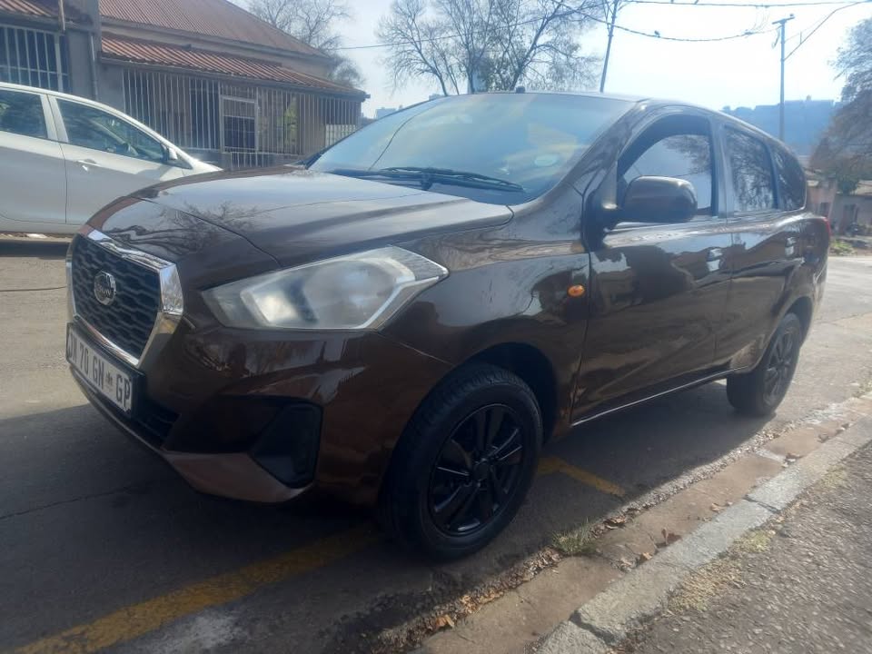 2019 Datsun Go 1.2 Petrol, Manual, 7seaters, Brown, 62000kms