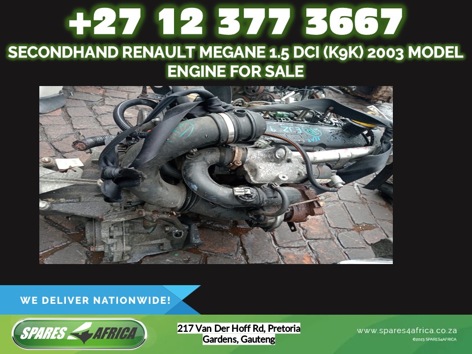 Renault Megane 1.5 DCI (K9K) 2003 Model Engine For Sale - Private Seller Renault Megane 1.5 DCI (K9K) 2003 Model Engine For Sale - Private Seller