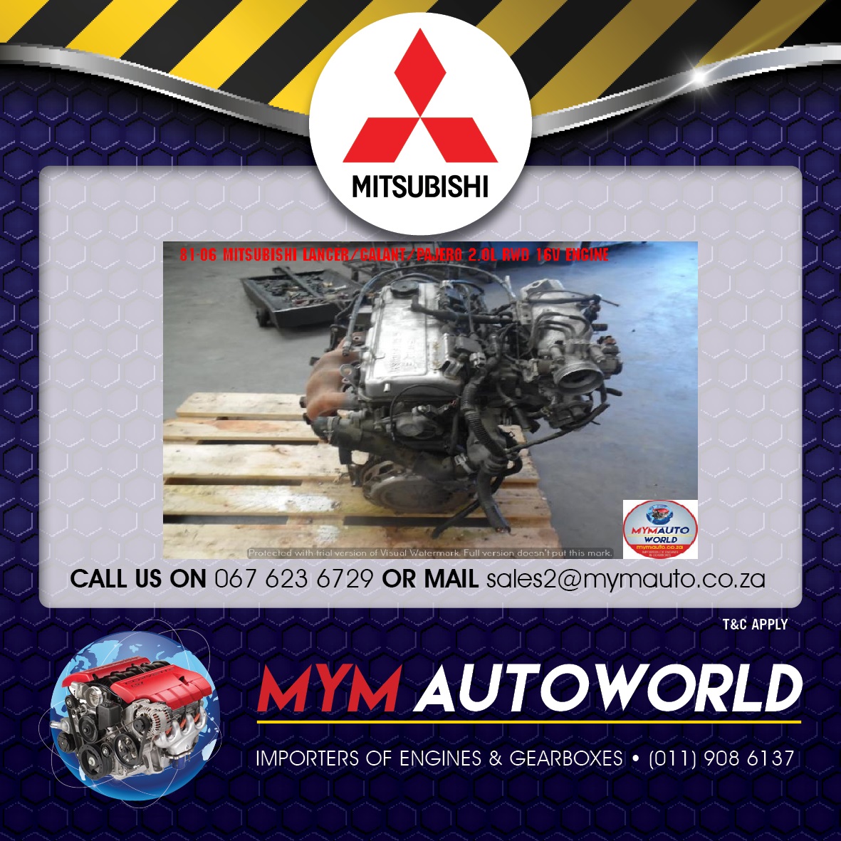 MITSUBISHI 2.0 RWD 16V 4G63 ENGINE - Private Seller