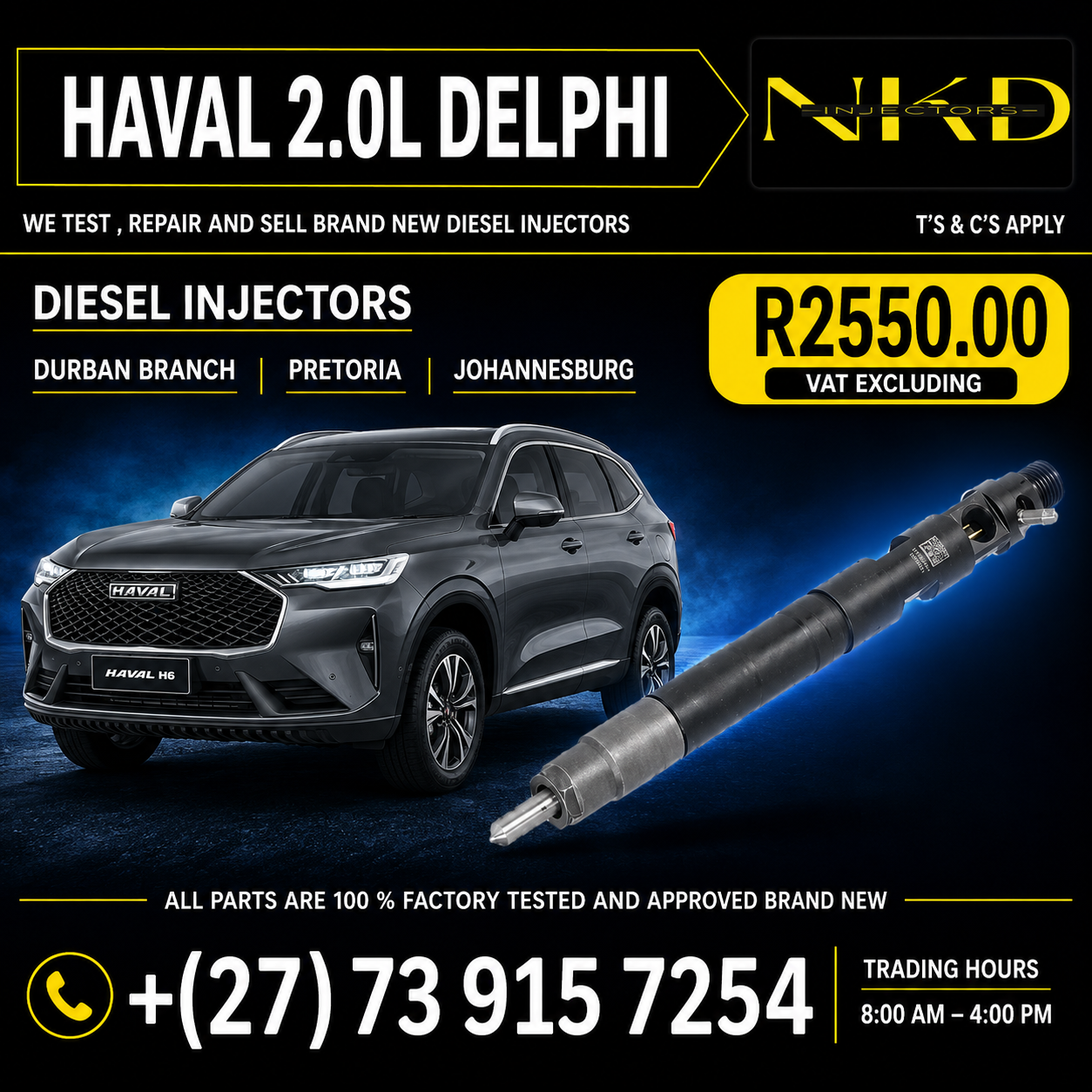 Injectors_For_Haval_2.0L - Private Seller Injectors_For_Haval_2.0L - Private Seller
