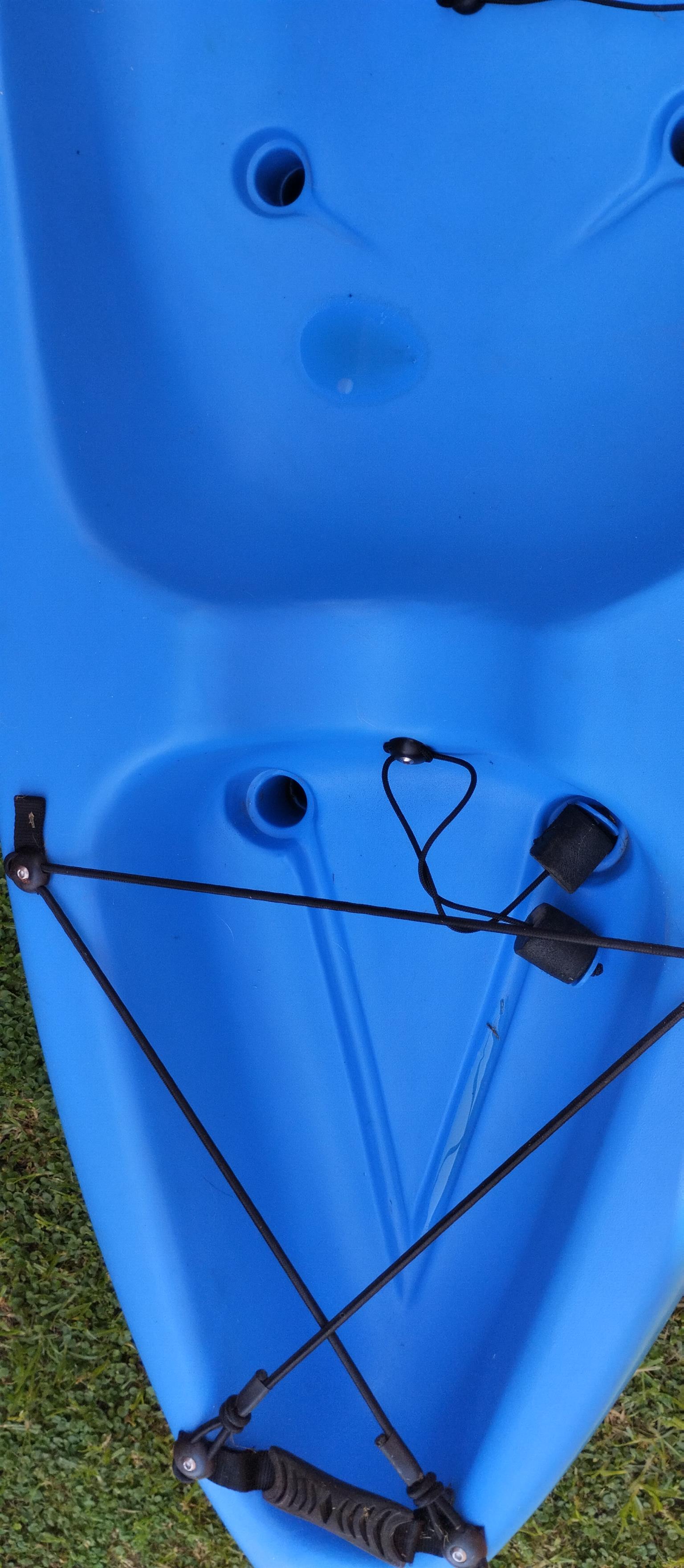 Single and dubble fishing kayaks