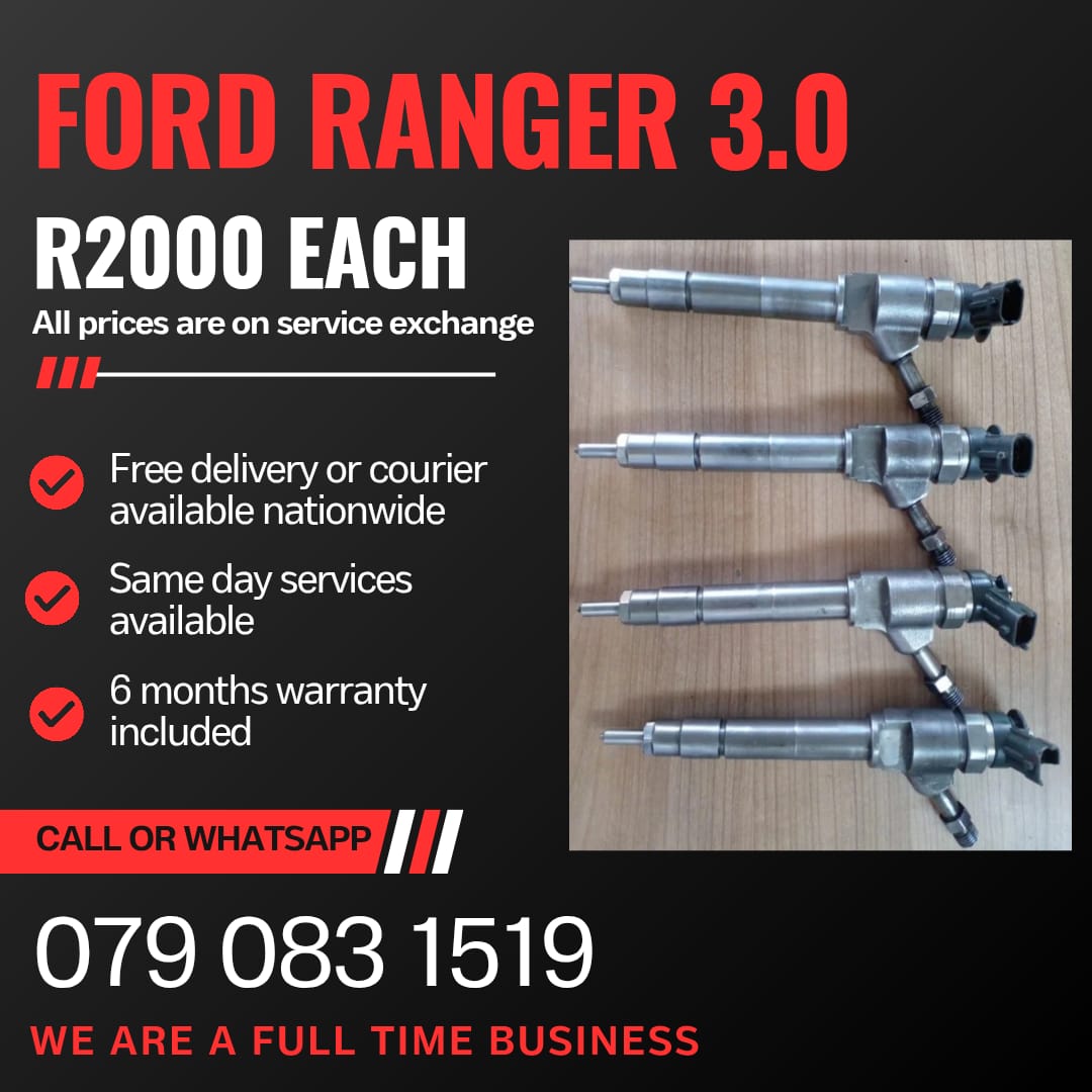 FORD RANGER 3.0 INJECTORS FOR SALE WITH WARRANTY - Private Seller FORD RANGER 3.0 INJECTORS FOR SALE WITH WARRANTY - Private Seller