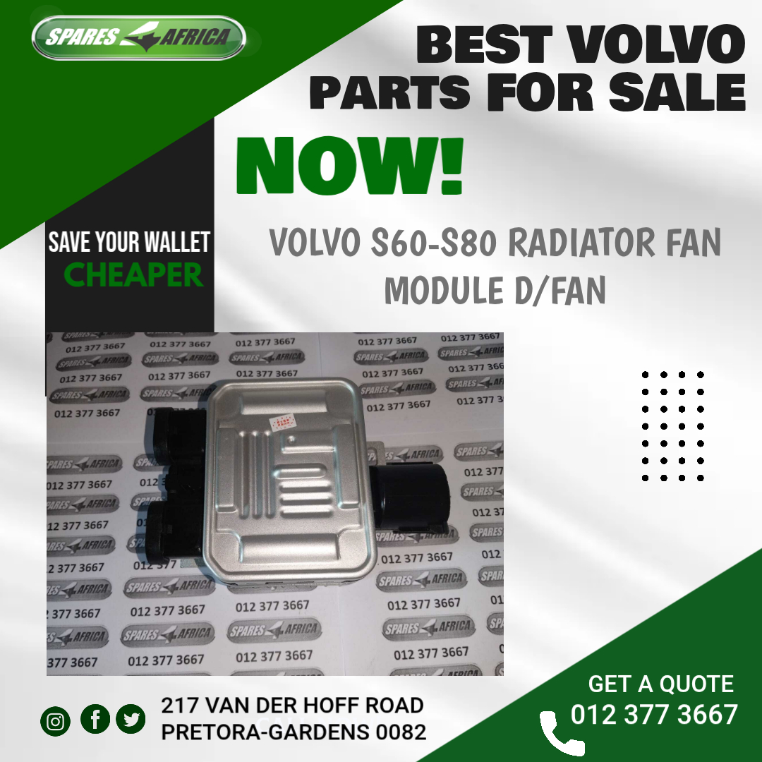 VOLVO S60 / S80 RADIATOR FAN MODULE - Private Seller VOLVO S60 / S80 RADIATOR FAN MODULE - Private Seller