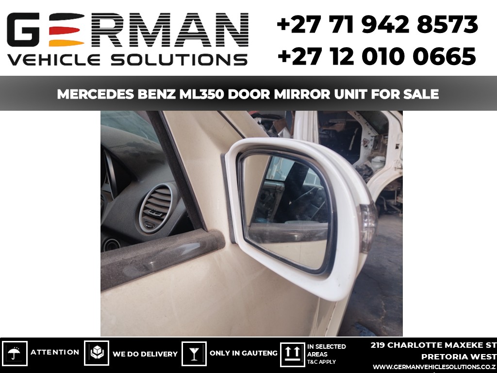 Mercedes Benz ml350 door mirror assembly – second-hand unit - Private Seller Mercedes Benz ml350 door mirror assembly – second-hand unit - Private Seller