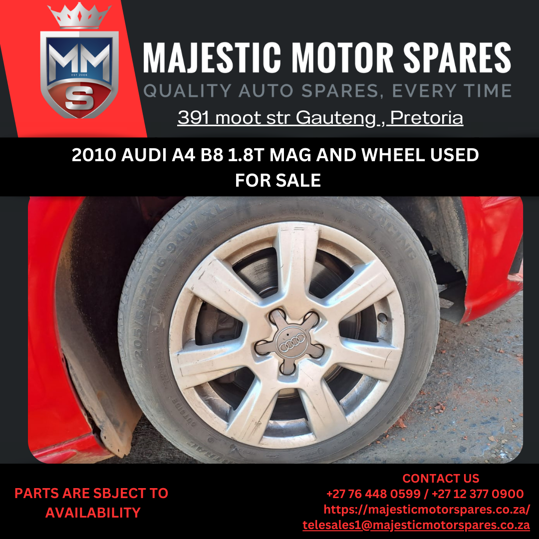 2010 Audi A4 B8 1.8T Mag and wheel - Private Seller 2010 Audi A4 B8 1.8T Mag and wheel - Private Seller