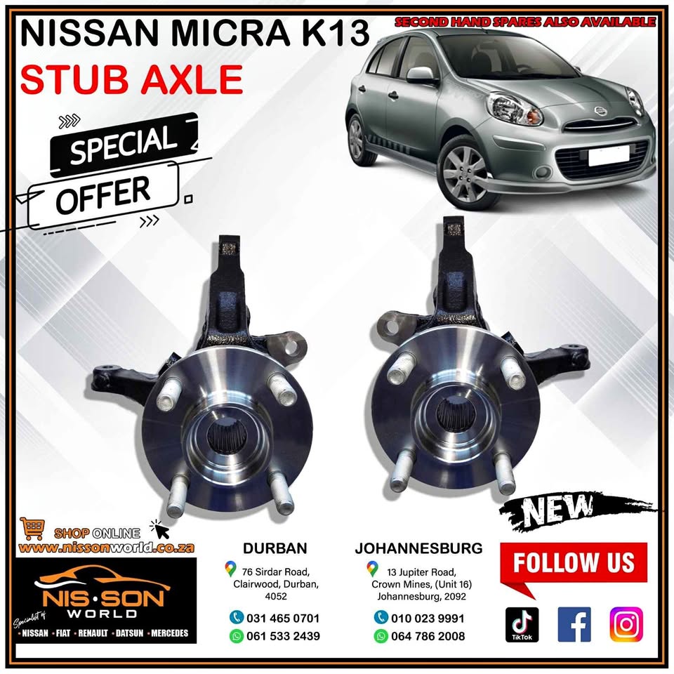 Nissan Micra k13 stub axle - Private Seller Nissan Micra k13 stub axle - Private Seller