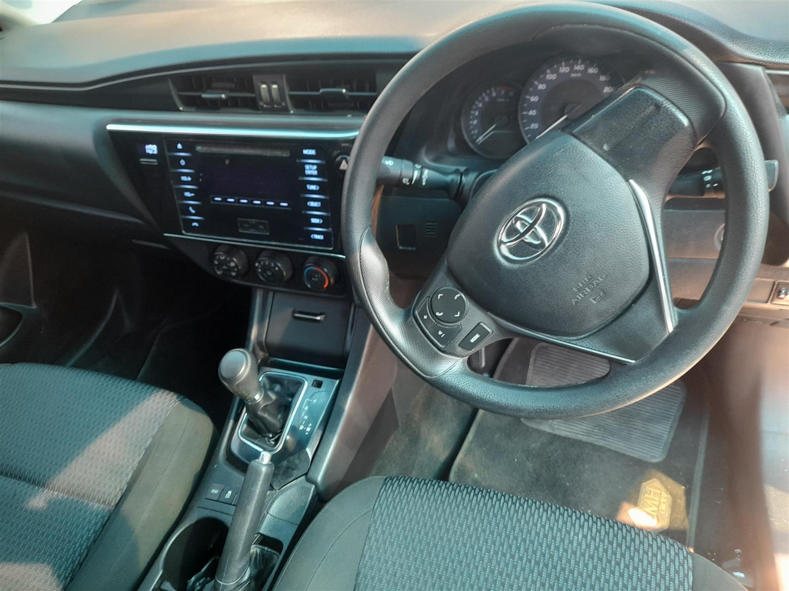 Pre-owned 2021 Toyota  corolla 1.8 Engine Capacity