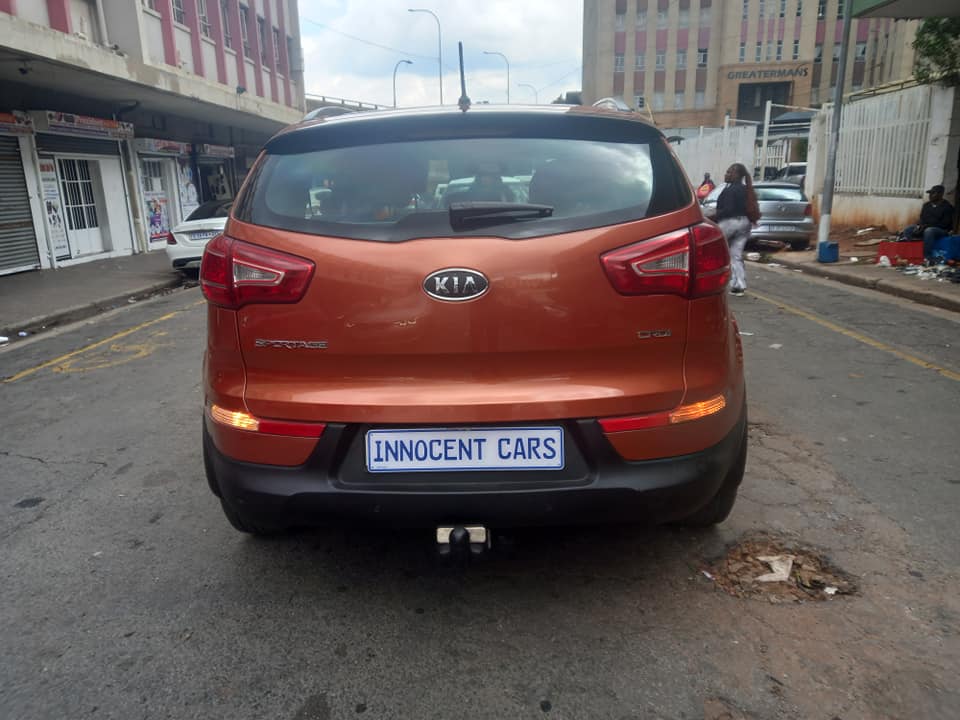 2012 KIA SPORTAGE 2.0 CDI DIESEL, MANUAL, MILEAGE 94000KM, ORANGE COLOR,