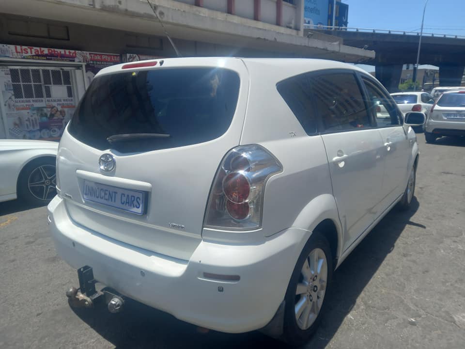 2006 TOYOTA COROLLA VERSO 1.8 ts MANUAL TRANSMISSION, WHITE COLOR