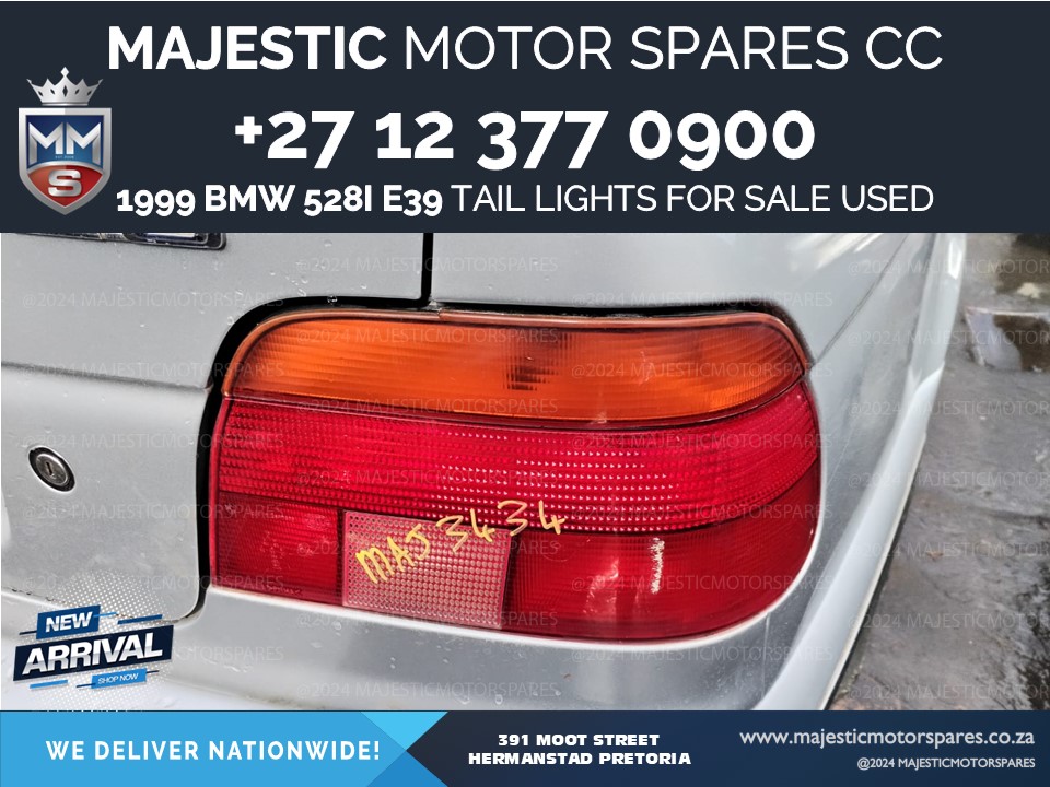 1999 bmw 528i e39 tail lights for sale used