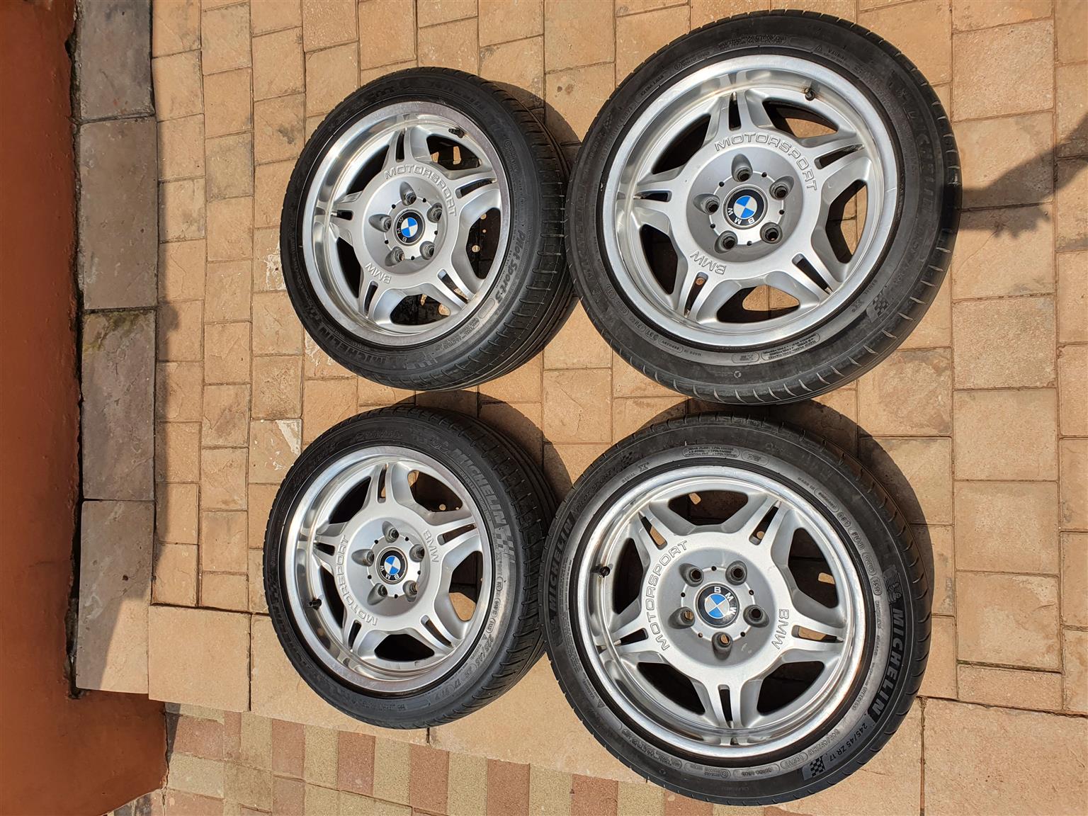 Original 17inch bmw e36 m3 rims n tyres | Junk Mail Marketplace