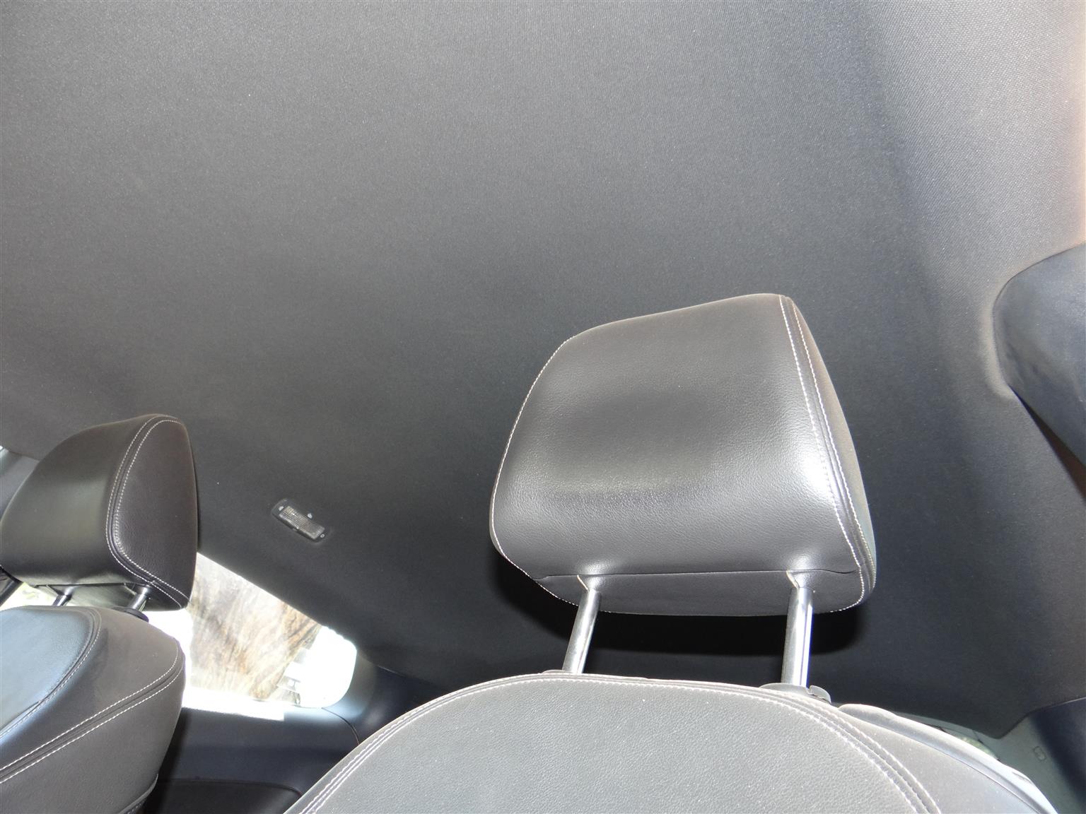 VW Scirocco black inner roof lining