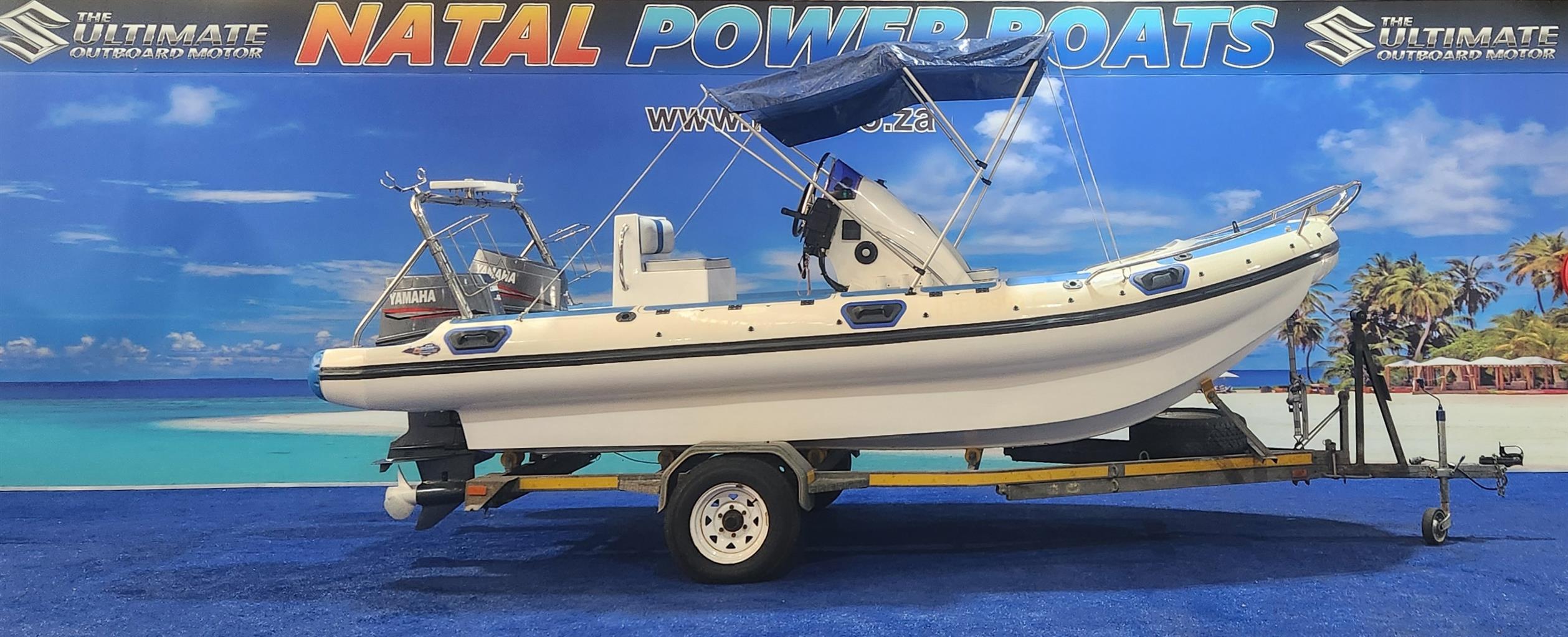 UNIQUE 575 CAT ON TRAILER 2 X 60 HP YAMAHA - Private Seller UNIQUE 575 CAT ON TRAILER 2 X 60 HP YAMAHA - Private Seller