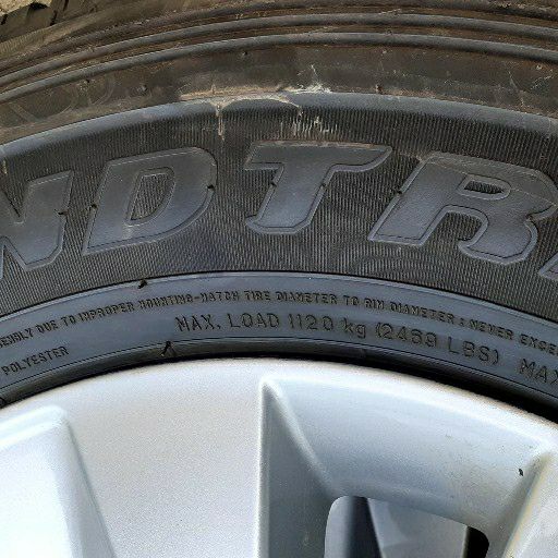 GD6 Toyota rims and tyres