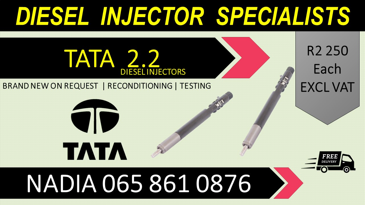 TATA 2.2 REBUILT DIESEL INJECTORS FOR SALE - Private Seller TATA 2.2 REBUILT DIESEL INJECTORS FOR SALE - Private Seller