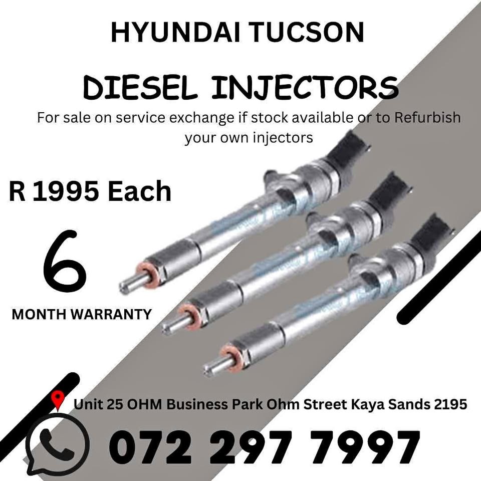 Hyundai Tucson Diesel Injector for sale on service exchange or to recon