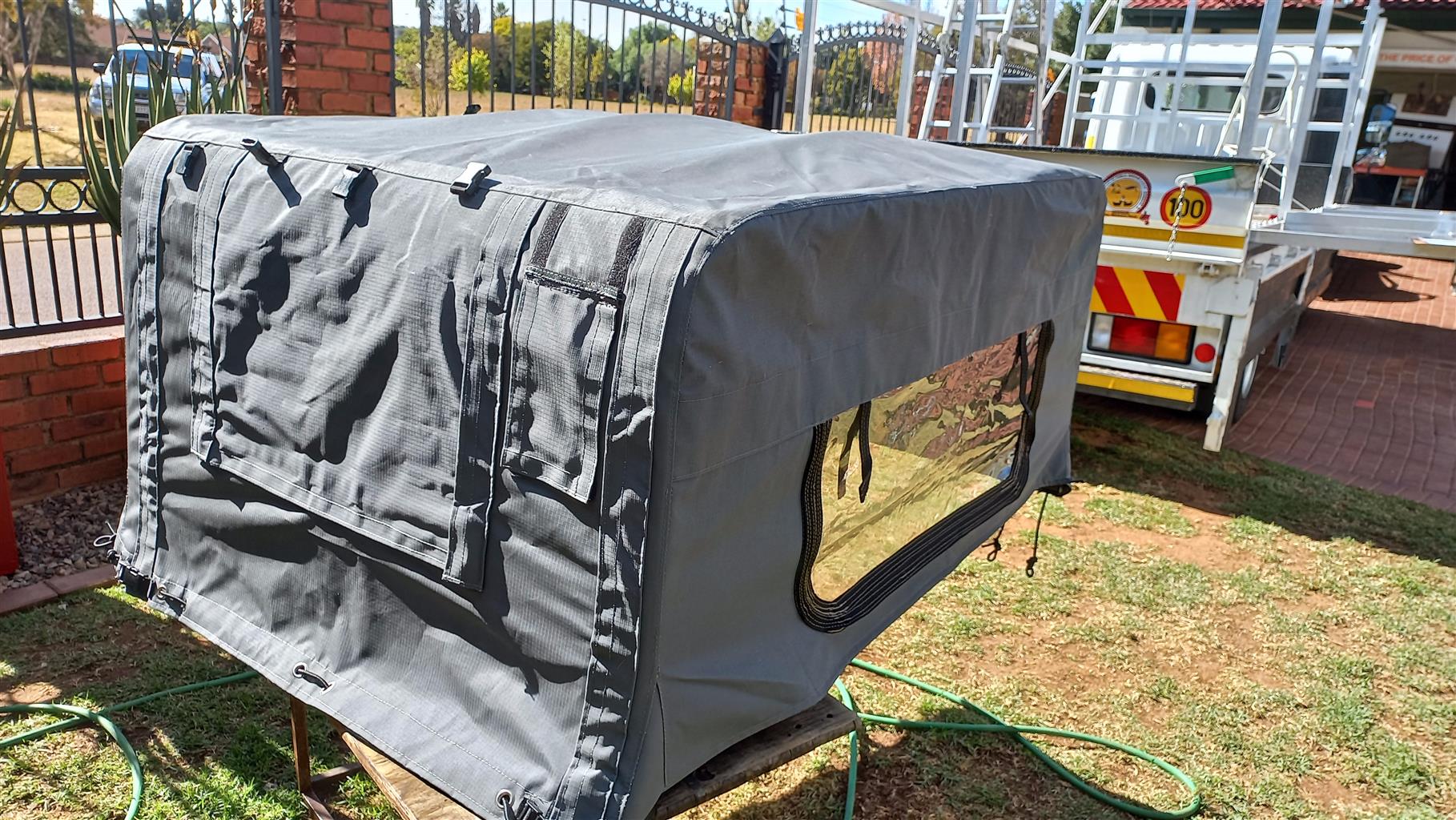 Canvas canopy Land rover 90, new.