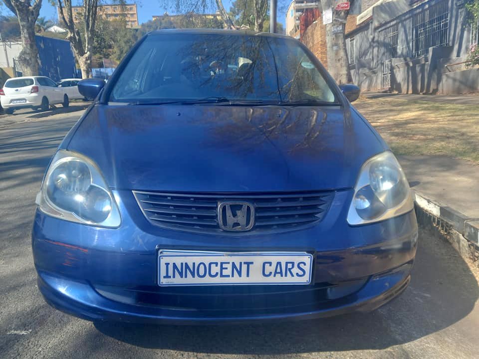 2005 HONDA CIVIC 1.4 PETROL, MANUAL, BLUE COLOR, MILEAGE 107000KMS
