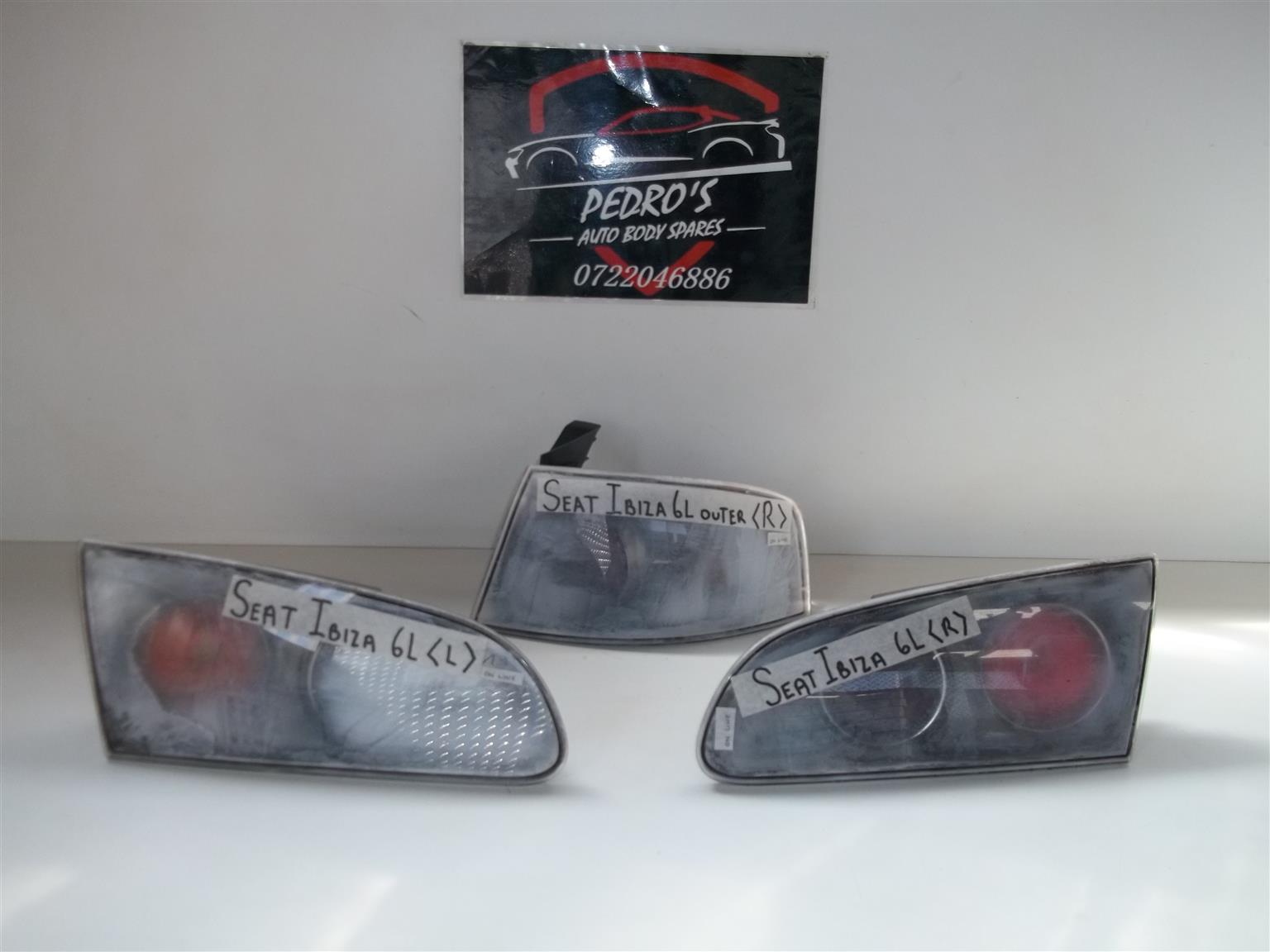 Seat Ibiza tail lights (L&R) inner & outer (Sold Seperately) - Private Seller Seat Ibiza tail lights (L&R) inner & outer (Sold Seperately) - Private Seller