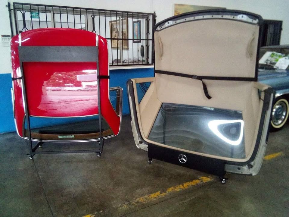Hard top stands for Mercedes Benz, SL500, 280 SL Pagoda