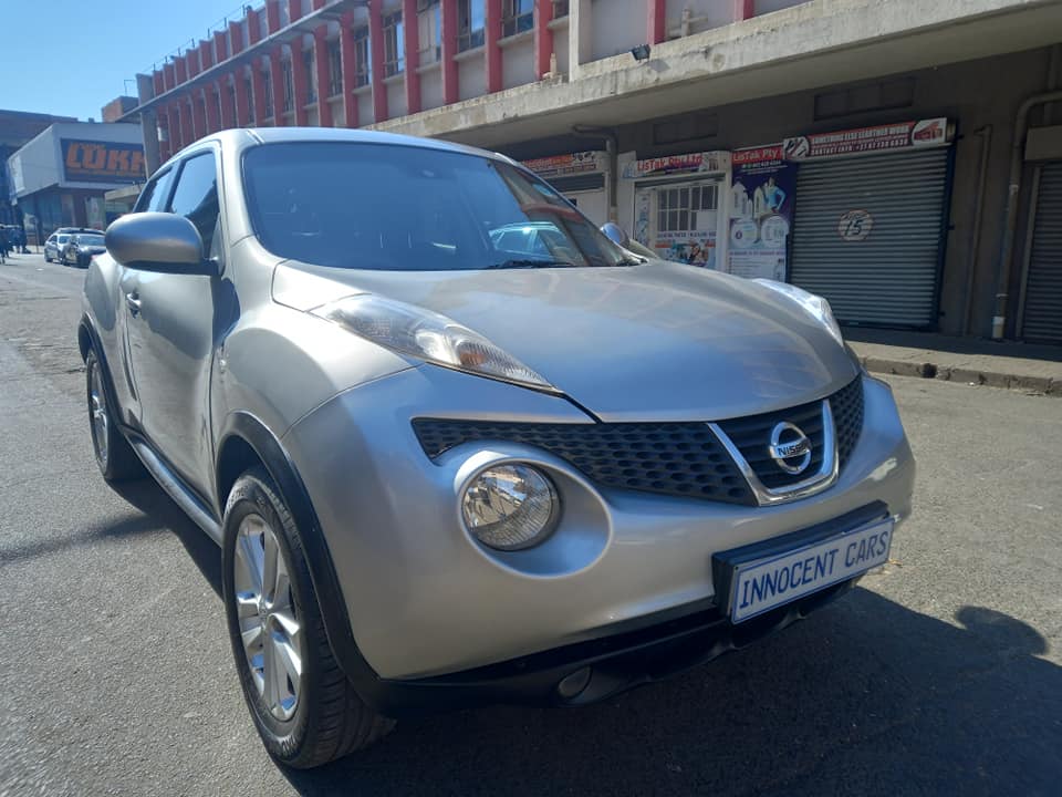 2013 NISSAN JUKE 1.6 PETROL ENGINE, KEYLESS MANUAL, SILVER COLOR, MILEAGE
