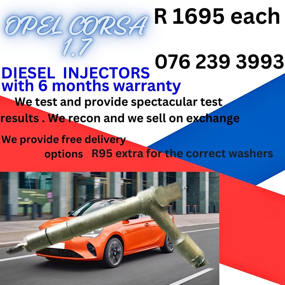 OPEL CORSA 1.7 DIESEL INJECTORS - Private Seller OPEL CORSA 1.7 DIESEL INJECTORS - Private Seller