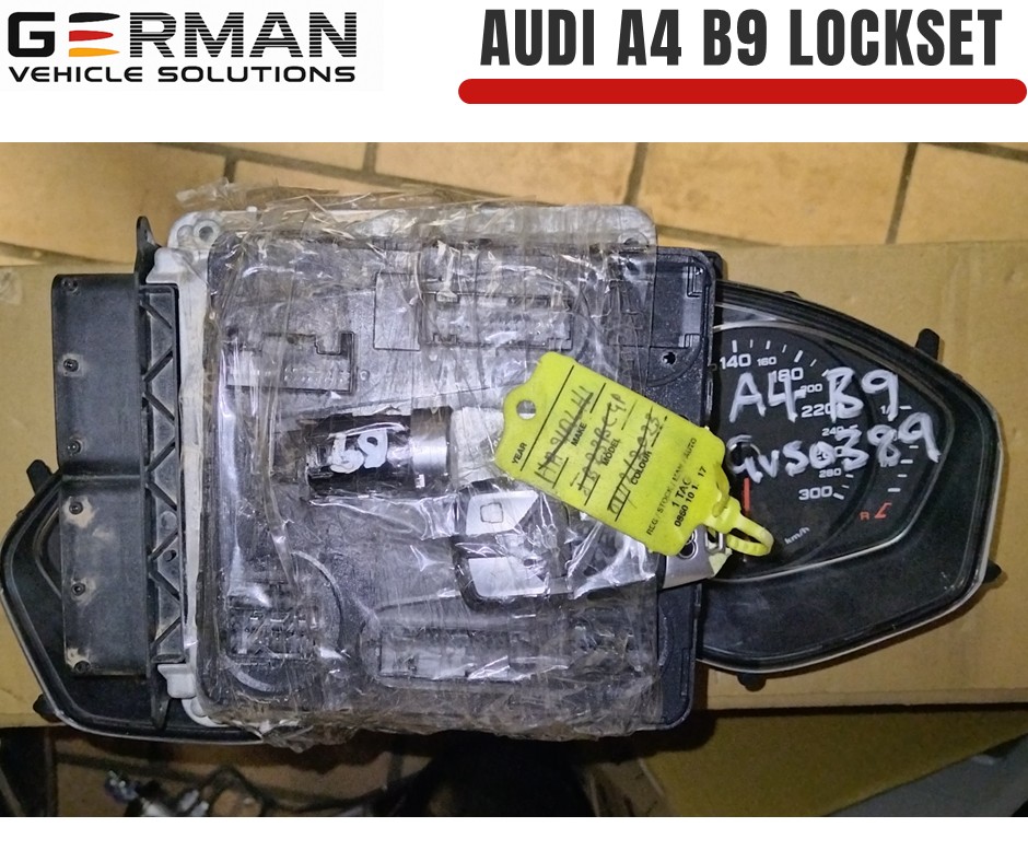 Audi a4 b9 full ecu lockset key set and computer box for sale - Private Seller