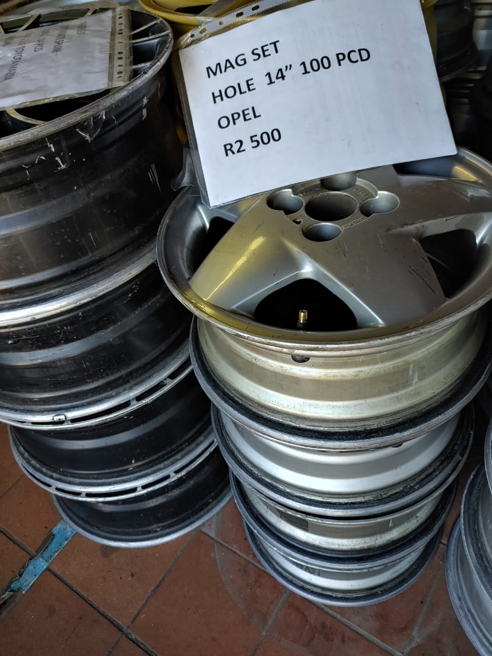 MAG SET OPEL 14'' 100 PCD FOR SALE - Private Seller