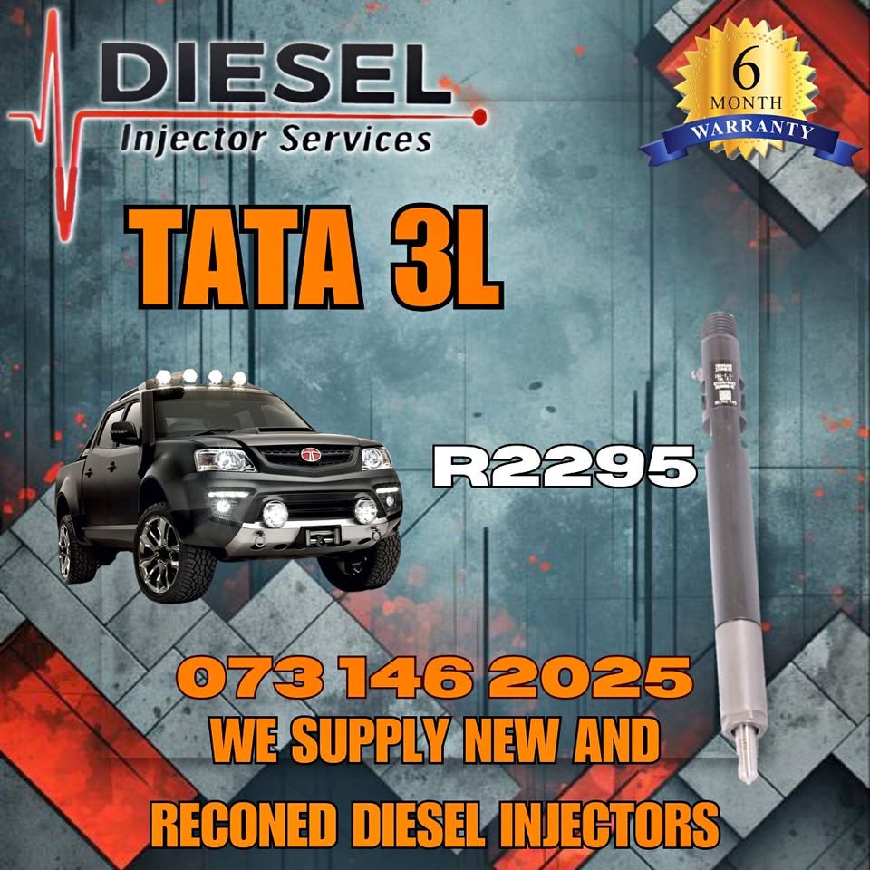 TATA 3L DIESEL INJECTORS FOR SALE OR RECON - Private Seller TATA 3L DIESEL INJECTORS FOR SALE OR RECON - Private Seller