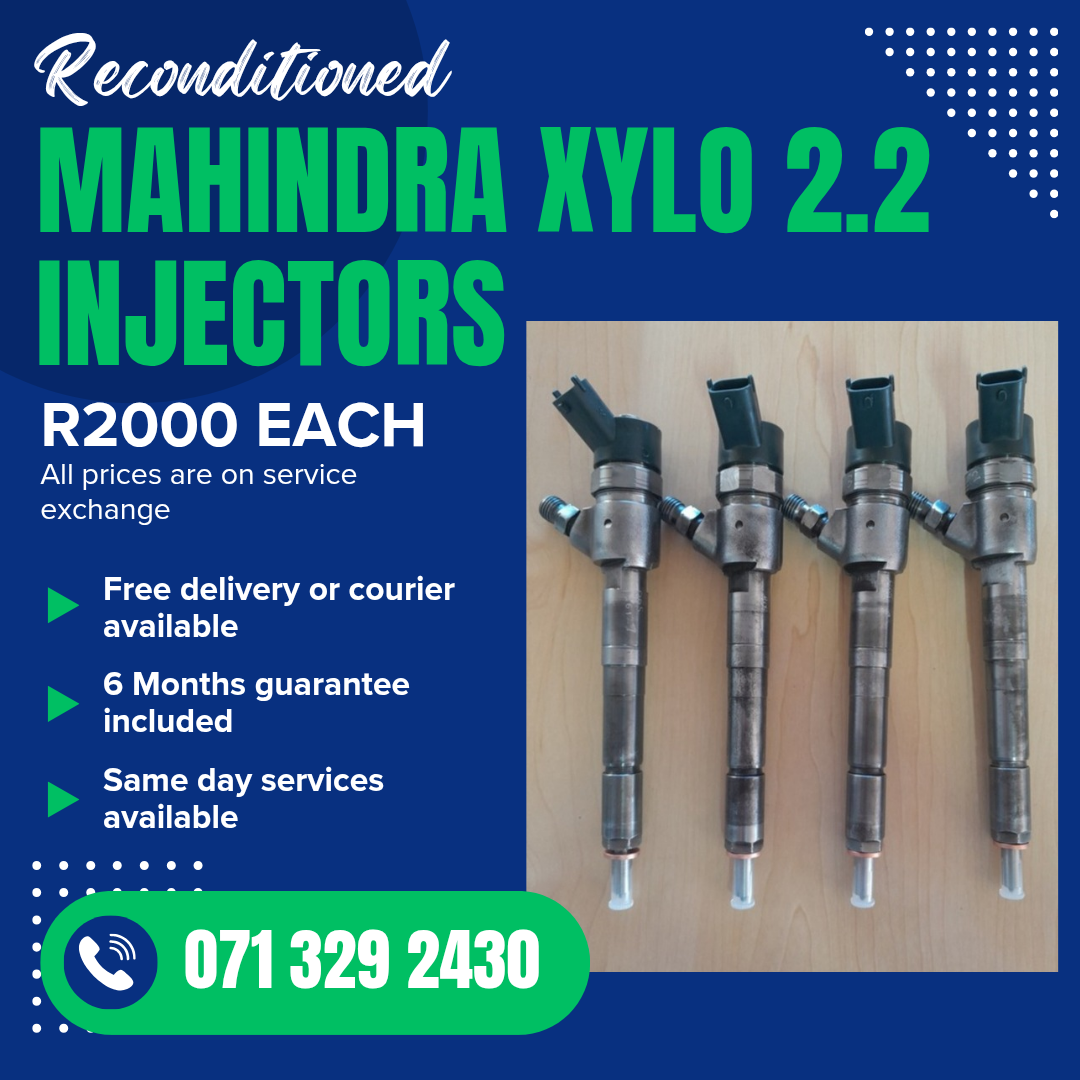 MAHINDRA XYLO INJECTORS FOR SALE WITH WARRANTY - Private Seller MAHINDRA XYLO INJECTORS FOR SALE WITH WARRANTY - Private Seller