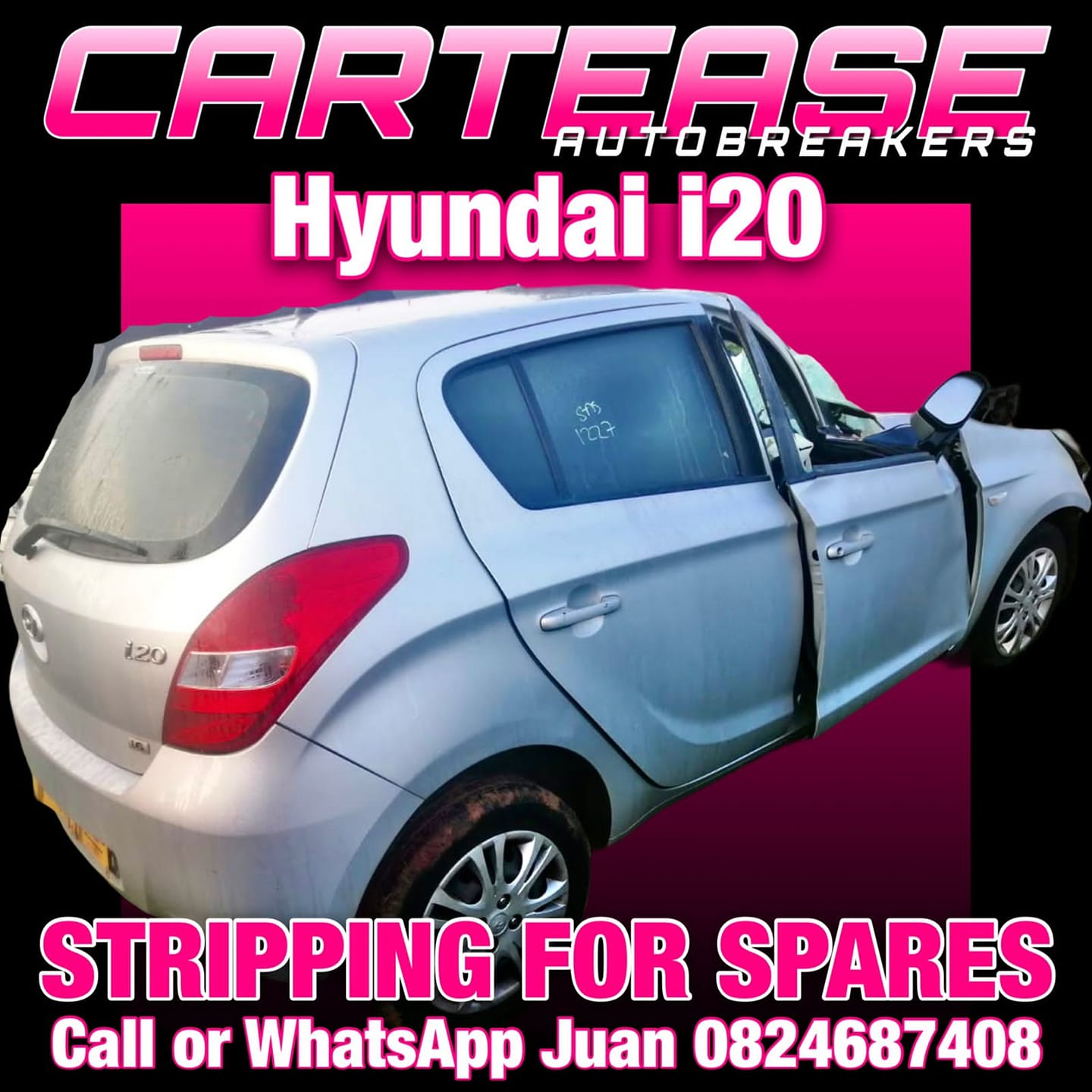 HYUNDAI I20 1.6LT 2010 #G4FC STRIPPING FOR SPARES - Private Seller