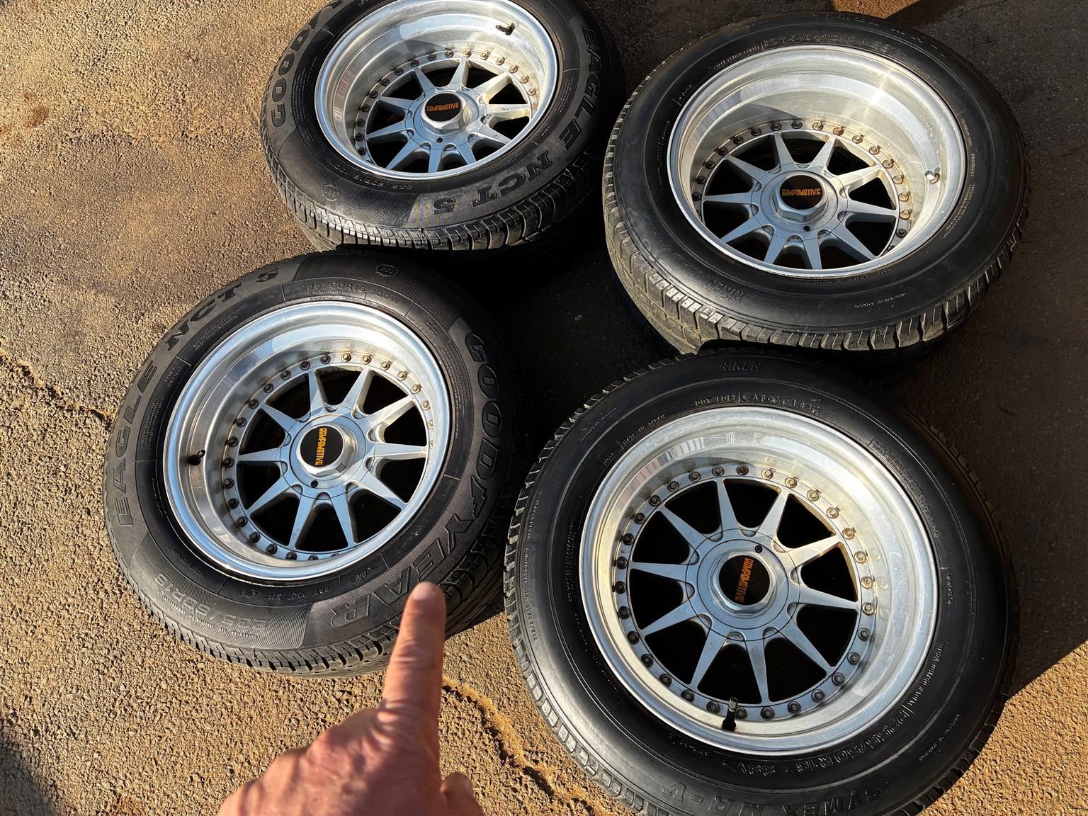 Compomotive wheels 16 Inch - Private Seller Compomotive wheels 16 Inch - Private Seller
