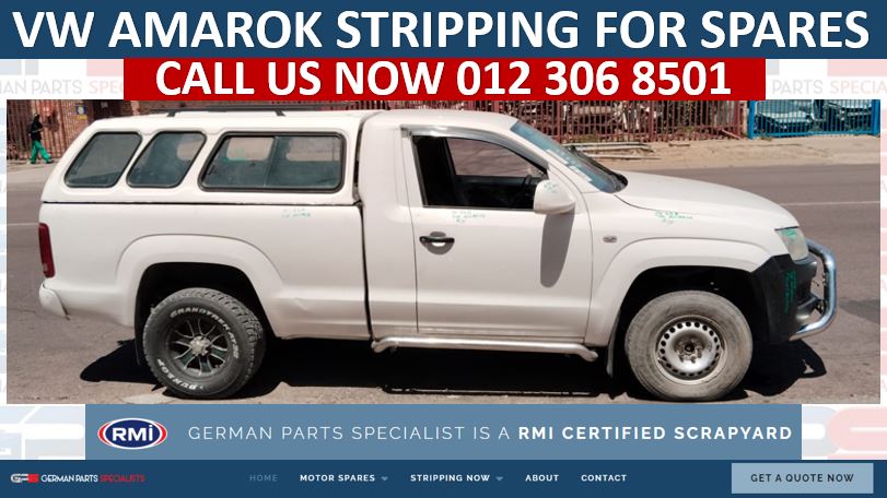 VW AMAROK STRIPPING FOR USED SPARES AND USED PARTS - Private Seller VW AMAROK STRIPPING FOR USED SPARES AND USED PARTS - Private Seller