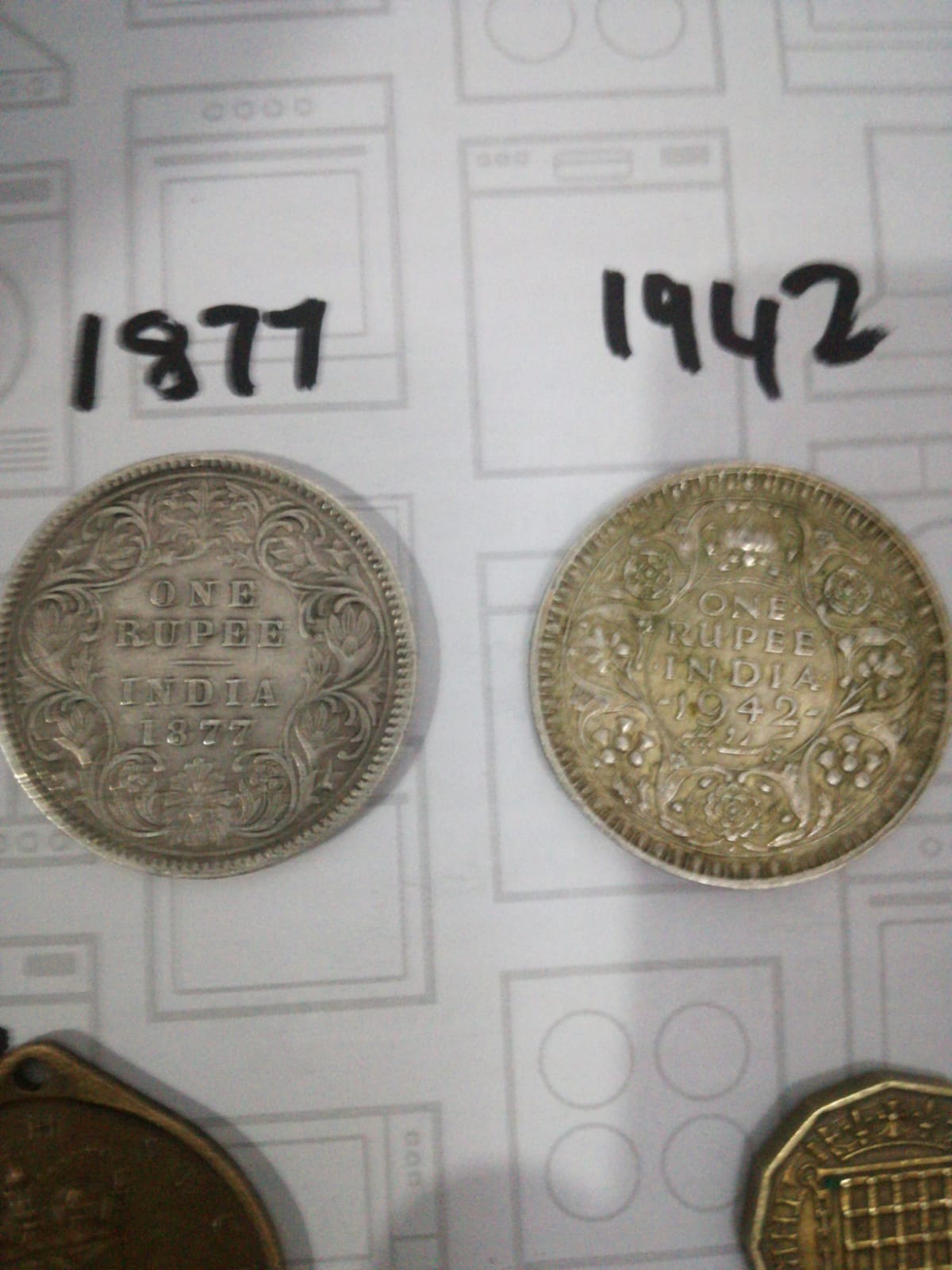 Old RSA and International coins