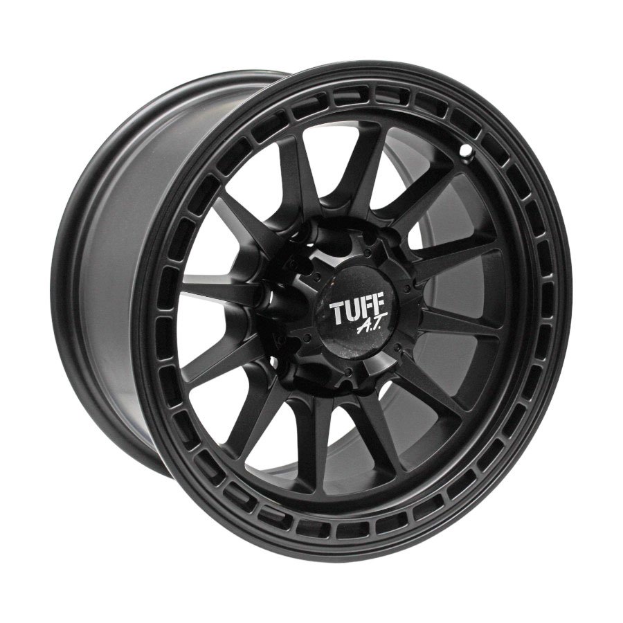 15″ S1523 6/139 Matt Black Alloy Wheels