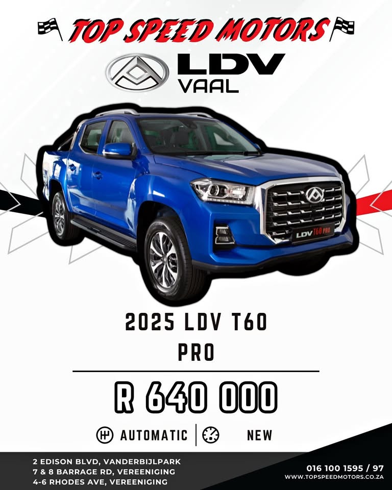 2025 LDV T60 PRO