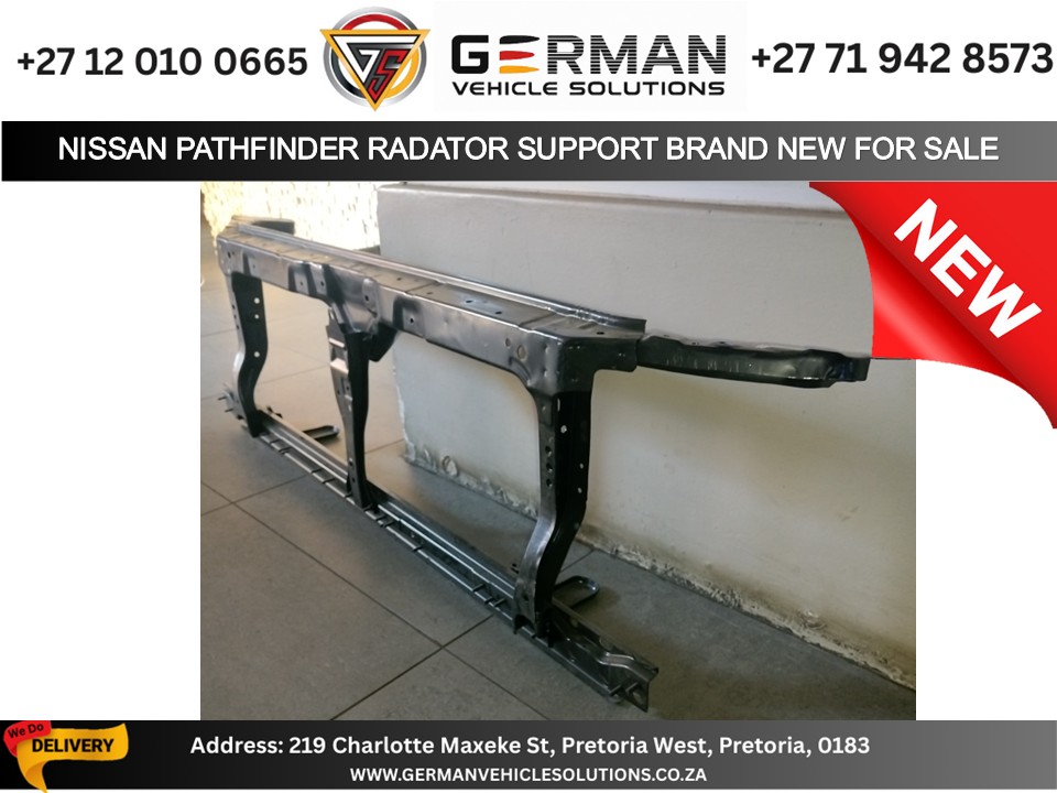 Nissan pathfinder radiator support brand new aftermarket frame