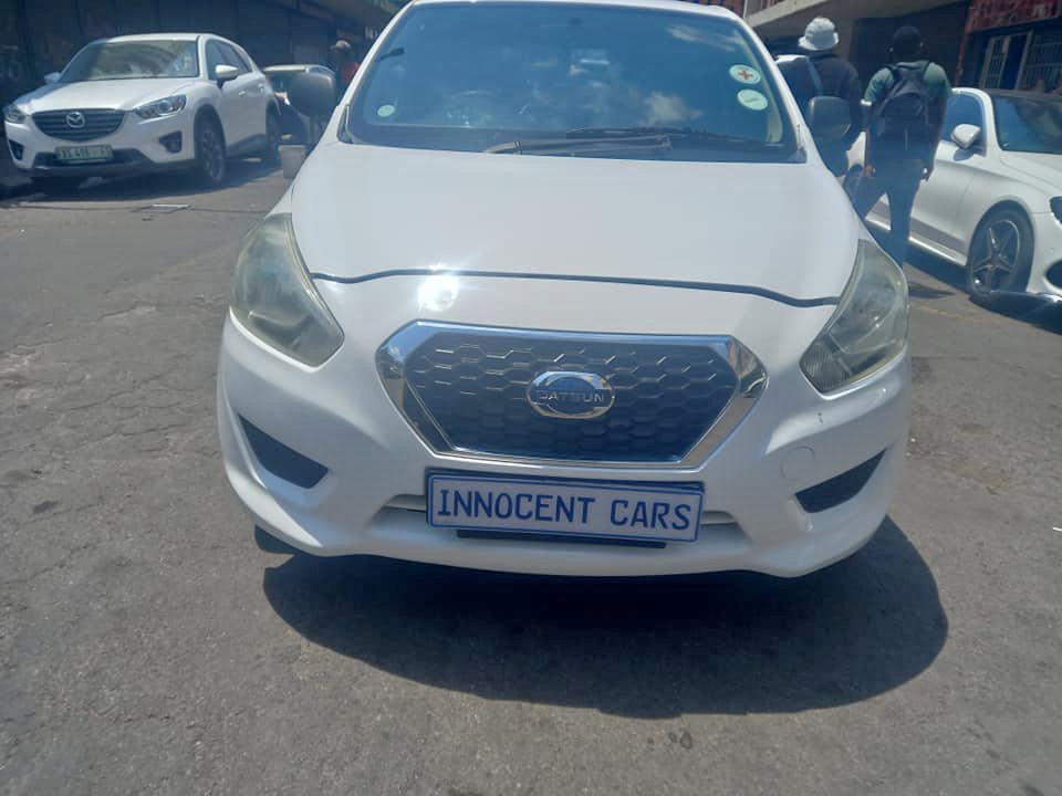 2018 DATSUN GO PLUS 1.2 PETROL, 7 SEATER, MANUAL,  WHITE COLOUR, MILEAGE 75000KM,