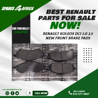 RENAULT KOLEOS 2.0 DCI / 2.5 FRONT BRAKE PADS - Private Seller RENAULT KOLEOS 2.0 DCI / 2.5 FRONT BRAKE PADS - Private Seller
